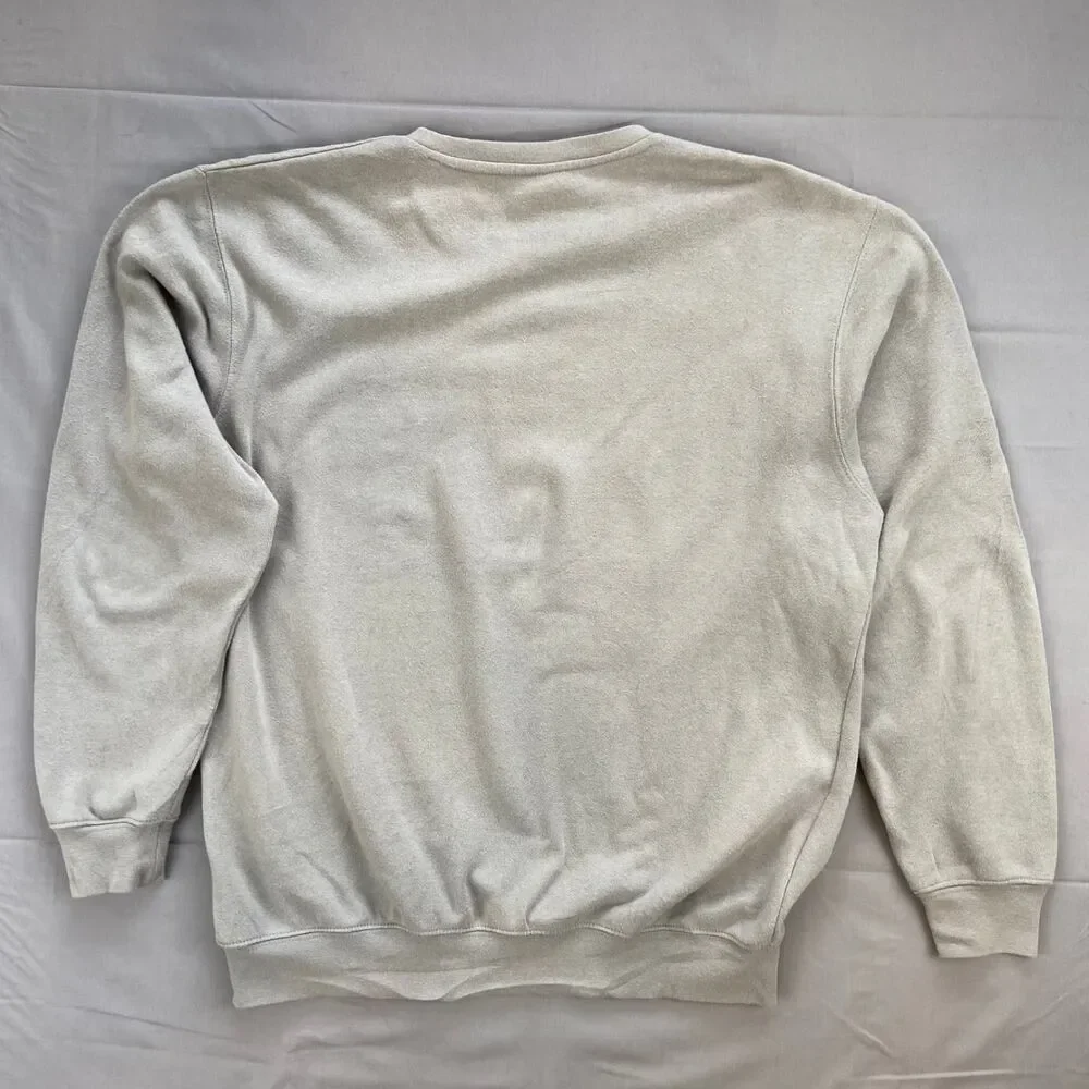Colosseum Men's Medium Light Gray Villanova Crewneck Sweatshirt Pullover Fleece